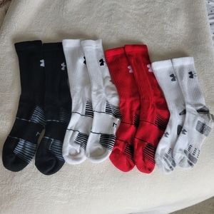 Women's socks, Under Armour size Medium - 4 pairs